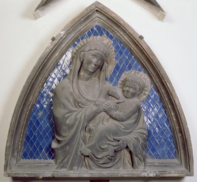Virgin and Child (detail) by Andrea Pisano